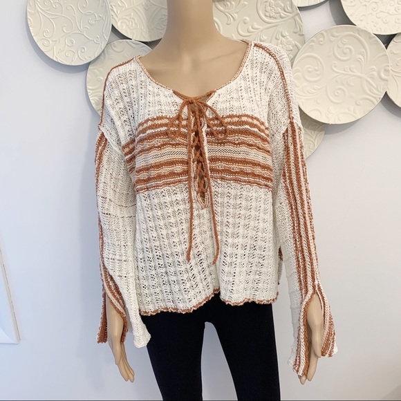 New Free People Boho Top NWT Medium - Picture 5 of 11